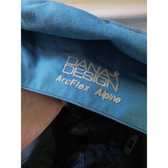 Dana Design Arcflex Alpine Bozeman Hiking Backpack Size Small Black Teal Glacier main image 9